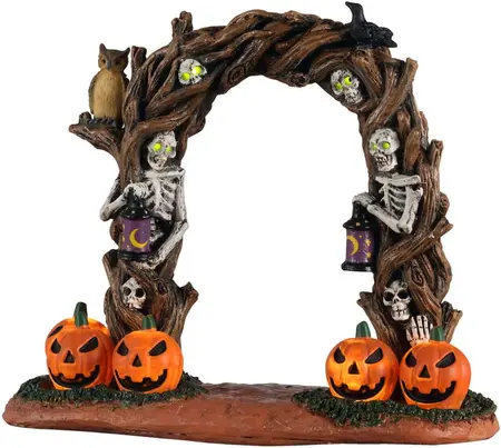 Lemax horror arch verlicht tafereel Spooky Town 2021 - afbeelding 1