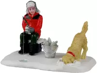 Lemax ice fishing buddies kerstdorp figuur type 3 Vail Village 2022