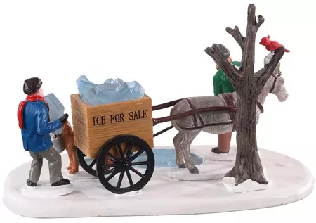 Lemax ice rakers kerstdorp tafereel Caddington Village 2020 - afbeelding 4