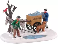 Lemax ice rakers kerstdorp tafereel Caddington Village 2020 - afbeelding 1