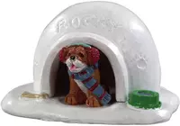 Lemax igloo doghouse kerstdorp accessoire Vail Village 2019