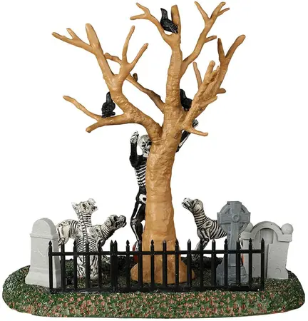 Lemax in the wrong graveyard tafereel Spooky Town 2022 - afbeelding 4