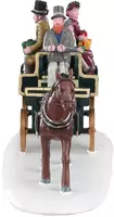 Lemax jaunting car kerstdorp tafereel Caddington Village 2020 - afbeelding 2