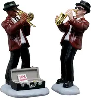 Lemax jazz duo kerstdorp figuur type 3 2025