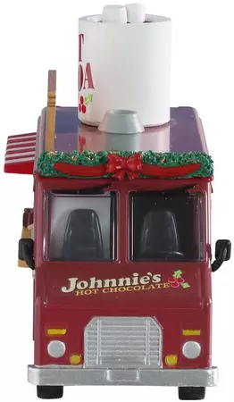 Lemax johnnie's hot chocolate kerstdorp tafereel 2021 - afbeelding 2