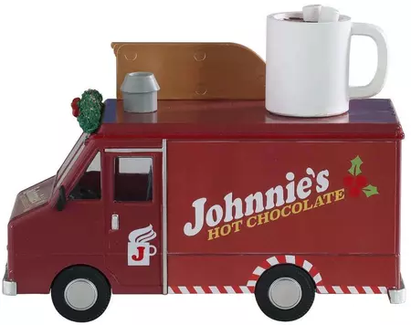 Lemax johnnie's hot chocolate kerstdorp tafereel 2021 - afbeelding 3