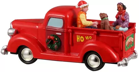 Lemax jolly joyride carols kerstdorp accessoire Caddington Village 2022