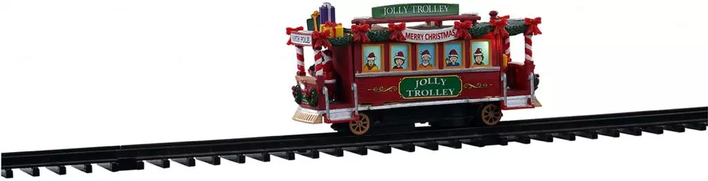 Lemax jolly trolley bewegende trein Caddington Village 2020 - afbeelding 2