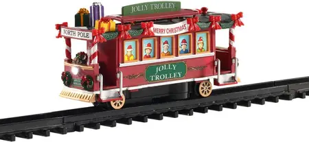 Lemax jolly trolley bewegende trein Caddington Village 2020 - afbeelding 1