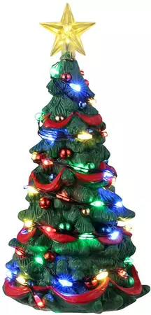 Lemax joyful christmas tree verlichte boom 2023 - afbeelding 4