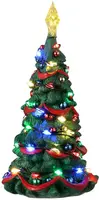Lemax joyful christmas tree verlichte boom 2023 - afbeelding 2