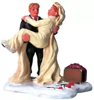 Lemax just married kerstdorp figuur type 2 Caddington Village 2004