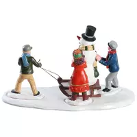 Lemax kids playing kerstdorp tafereel Caddington Village 2018 - afbeelding 4