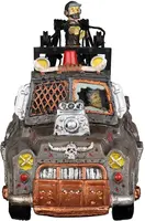 Lemax last ditch tow truck tafereel Spooky Town 2022 - afbeelding 2