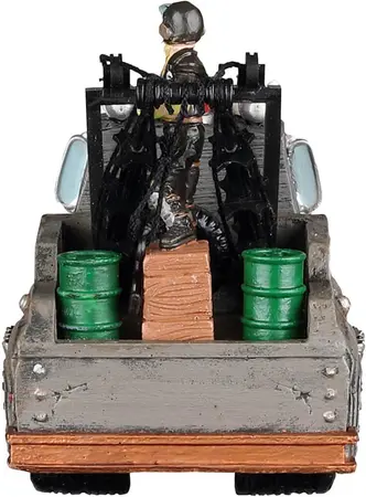 Lemax last ditch tow truck tafereel Spooky Town 2022 - afbeelding 3