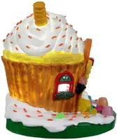 Lemax lemon twist suite verlicht kerstdorp tafereel Sugar 'N' Spice 2022 - afbeelding 2