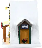 Lemax lift ticket booth verlicht kersthuisje Vail Village 2026 - afbeelding 3