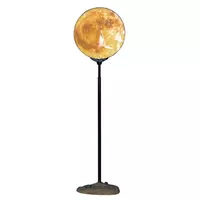 Lemax lighted village moon verlichte kerstdorp accessoire 2004