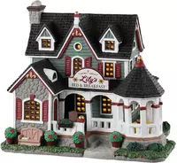 Lemax lily's bed & breakfast kersthuisje Caddington Village  2023 - afbeelding 1