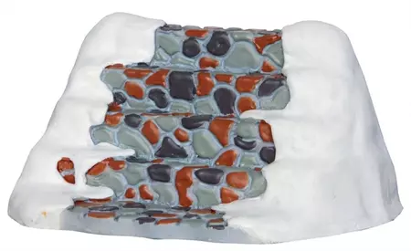 Lemax little stone steps kerstdorp accessoire 2013