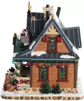 Lemax lone pine christmas decorations verlicht kersthuisje Vail Village 2018 - afbeelding 2