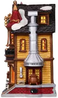 Lemax lucy's chocolate shop verlicht kersthuisje Caddington Village 2004 - afbeelding 3