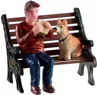 Lemax lunchbreak buddy kerstdorp figuur type 2 2020