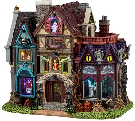 Lemax madness manor verlicht huisje Spooky Town 2025
