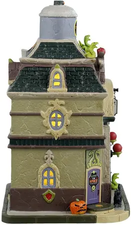 Lemax medusa's mane magic verlicht huisje Spooky Town 2024 - afbeelding 2