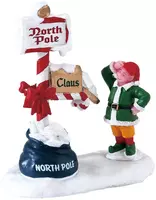 Lemax merry mailbox kerstdorp figuur type 4 Santa's Wonderland 2018