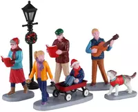 Lemax merry songs s/6 kerstdorp figuur type 6 2020