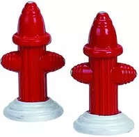 Lemax metal fire hydrant s/2 kerstdorp accessoire 2022