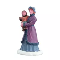 Lemax morning stroll kerstdorp figuur type 2 Caddington Village 2017