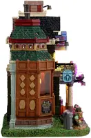 Lemax mortuary makeovers verlicht huisje Spooky Town 2024 - afbeelding 2