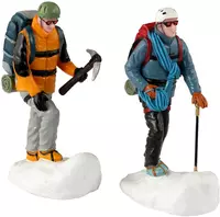 Lemax mountaineers, set of 2 kerstdorp figuur type 3 Vail Village 2023