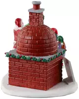 Lemax mrs. claus' gingerbread bake verlicht kerstdorp tafereel Santa's Wonderland 2023 - afbeelding 2