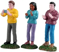 Lemax music festival fans kerstdorp figuur type 3 2025 - afbeelding 1