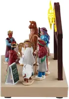 Lemax nativity play verlicht kerstdorp tafereel 2026 - afbeelding 3