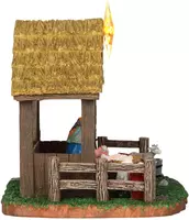 Lemax nativity scene verlicht kerstdorp tafereel 2013 - afbeelding 3