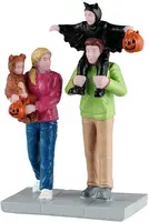 Lemax neighborhood trick-or-treaters halloween figuur Spooky Town 2025