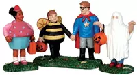 Lemax new trick or treaters s/3 halloween figuur Spooky Town 2015