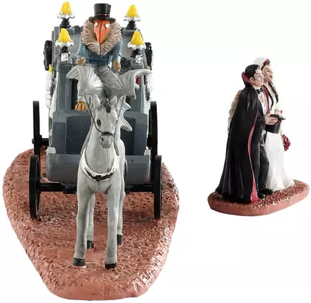 Lemax newly deads, set of 2 tafereel Spooky Town 2023 - afbeelding 2