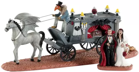 Lemax newly deads, set of 2 tafereel Spooky Town 2023 - afbeelding 1