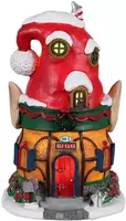 Lemax no. 1 elf lane verlicht kerstdorp tafereel Santa's Wonderland 2022 - afbeelding 5