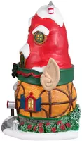Lemax no. 1 elf lane verlicht kerstdorp tafereel Santa's Wonderland 2022 - afbeelding 3