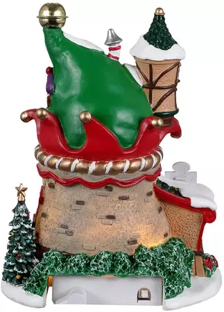 Lemax no. 2 elf lane kerstdorp tafereel Santa's Wonderland 2022 - afbeelding 5