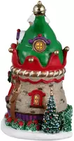 Lemax no. 2 elf lane verlicht kerstdorp tafereel Santa's Wonderland 2022 - afbeelding 4