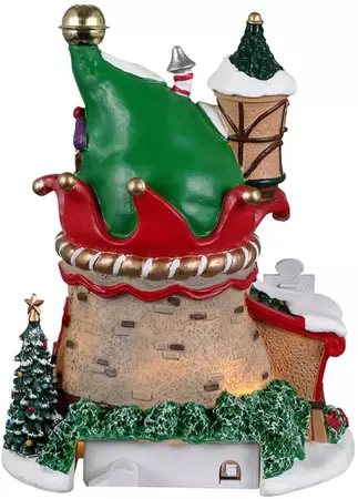 Lemax no. 2 elf lane verlicht kerstdorp tafereel Santa's Wonderland 2022 - afbeelding 5