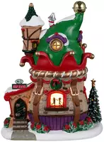 Lemax no. 2 elf lane verlicht kerstdorp tafereel Santa's Wonderland 2022 - afbeelding 6