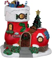 Lemax no. 3 elf lane verlicht kerstdorp tafereel Santa's Wonderland 2022 - afbeelding 5